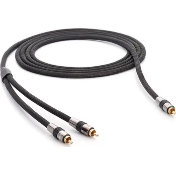 Audio kabel Eagle Cable Deluxe II Y-Subwoofer kabel Délka: 3 m