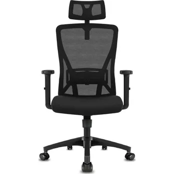 Kancelářská židle se síťovinou Nosnost 150 kg Výška 118–126 cm Sedák 54 x 50 cm Výška sedu 44–52 cm Náklon 90–130°