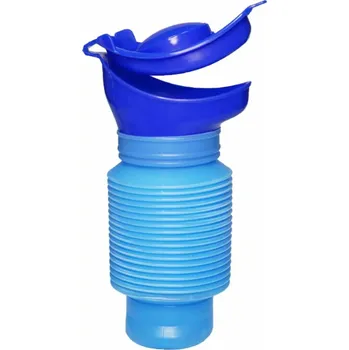 Láhev Skládací cestovní láhev na moč 750 ml s nálevkou