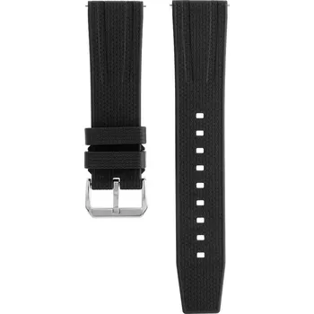 Řemínek na hodinky MPM Unisex řemínek na hodinky RJ.15355 (22 mm) - černý