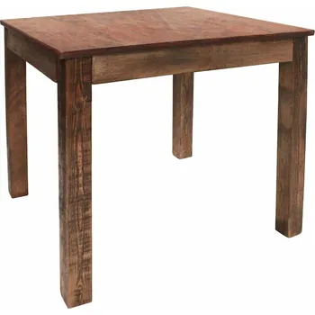 Jídelní stůl vidaXL Jídelní stůl směs recyklovaného dřeva 82 x 80 x 76 cm [244495]