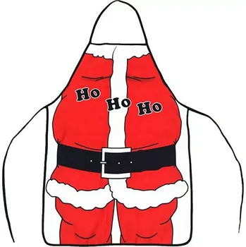 Kuchyňská zástěra Vánoční kuchyňská zástěra z polyesteru