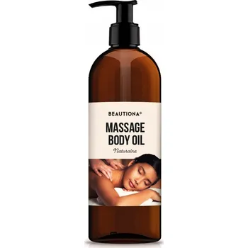 Masážní přípravek MASÁŽNÍ OLEJ NA TĚLO A OBLIČEJ PŘÍRODNÍ 500 ML BEAUTIONA