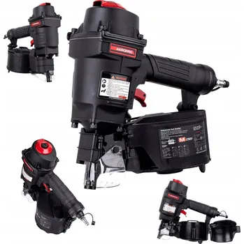 Sponkovačka PNEUMATICKÁ HŘEBÍKOVAČKA BUBNOVÁ PRO HŘEBÍKY DÉLKY 32-57 MM