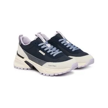Dámské tenisky Calvin Klein Sneakersy Hike Runner Nylon Mix HW0HW03279 Modrá 39