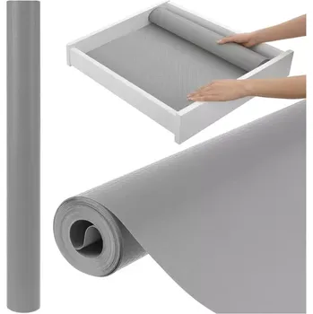 Protiskluzová podložka do zásuvek a skříněk RUHHY 500 × 50 cm, šedá