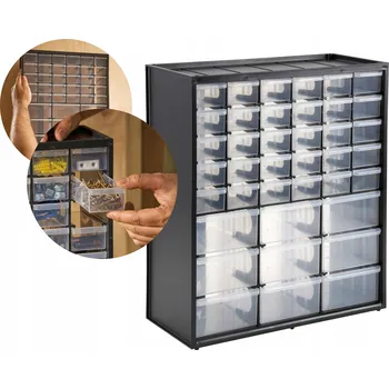 Skříňka na nářadí Stanley dílenský organizér s 39 vyjímatelnými zásuvkami 1-93-981