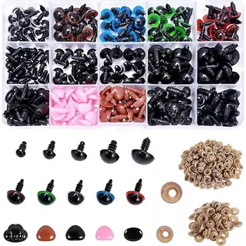 Galanterie Bezpečné oči a nosy pro plyšáky – sada 560 ks