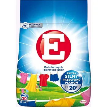 Prací prášek E prášek na barevné prádlo 1,65 kg