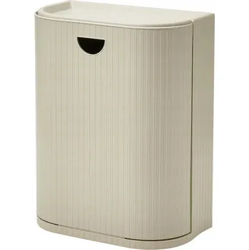 Odpadkový koš IKEA GARDSBUTIK Nástěnný odpadkový koš s víkem, béžový, 21 l