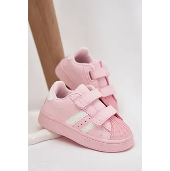 Chlapecká obuv Dětské sportovní sneakers z eko kůže Renel – růžové Velikost: 36