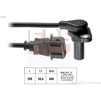 Čidlo automobilu Senzor otáček, automatická převodovka EPS 1.953.204