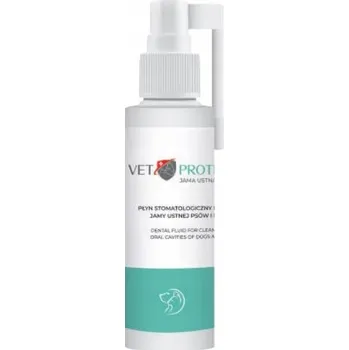 Péče o psí chrup JM SANTE VET PROTECTOR Ústní dutina-Zuby Fresh tekutina pro psa kočku 100 ml