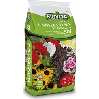 Substrát Univerzální substrát Biovita zemina pro květiny a rostliny 50 L