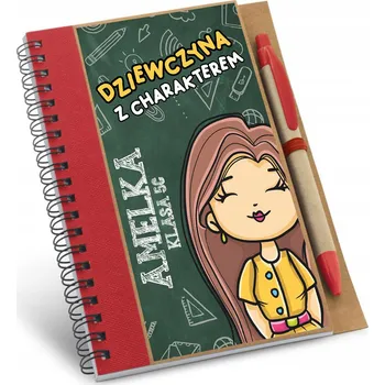 Zápisník NOTES EKO ZÁPISNÍK A5 KE DNI ŽEN PRO DÍVKU DO ŠKOLY