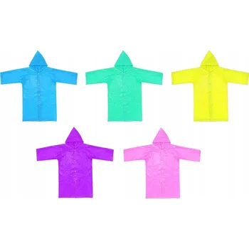 Pláštěnka Dětská pláštěnka S KAPUCÍ kapucí, univerzální PEVA