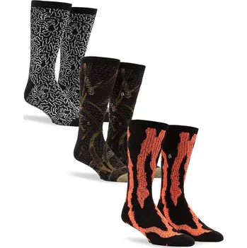 Pánské ponožky volcom Pánské ponožky stoney sock 3pk multi