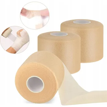 Tejpovací páska Kineziologická tejpovací páska na prsty – 3 role 6 cm x 20 m