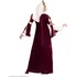 Karnevalový kostým Widmann Dámský kostým středověká královna bordó, XL