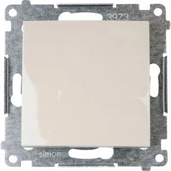 vypínač Simon 54 jednoduchý vypínač krémový DW1.01/41 Kontakt-Simon