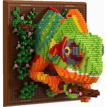 ostatní stavebnice 3D. Kameleon Stavebnice Konstrukční sada 2688 prvků Mini Stavebnice dárek