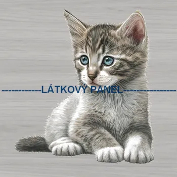 Panel kočárkovina 20 x 20 cm - Kočka - KČ-277