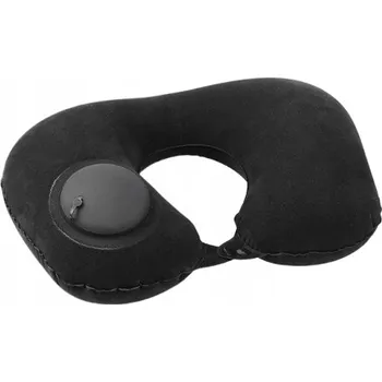 Polštář CESTOVNÍ POLŠTÁŘ NAFUKOVACÍ 40x28cm ČERNÝ