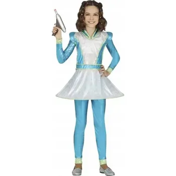 Karnevalový kostým KOSTÝM VESMÍRNÁ DÍVKA ASTRONAUTKA TANEČNICE PŘEVLEK KARNEVAL 146