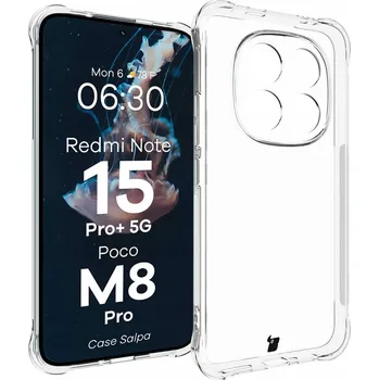 Pouzdro na mobilní telefon Zadní Kryt Bizon pro Xiaomi Redmi Note 15 Pro+ 5G bezbarvý