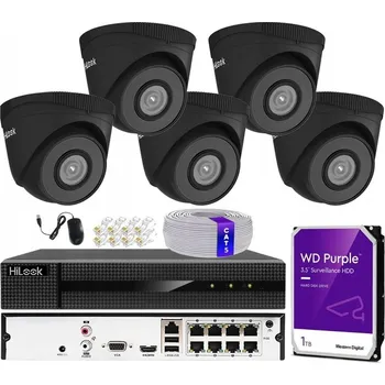 Bezpečnostní kamera Monitorovací sada Hikvision IPCAM-T5 BLACK Hilook by Hikvision
