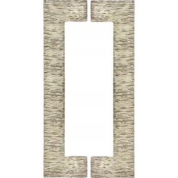 Nábytkové kování Nábytková úchytka rýhovaná dekorativní SYSTEM zlatá, šampaňská zlatá 224 mm