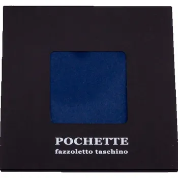 Látkový kapesník Tmavě modrý kapesníček do saka Assante 90613, Velikost Uni
