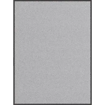 Rohožka Rohožka šedá 90 x 120 cm z polypropylenu a PVC, protiskluzová