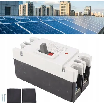 Zabezpečení domácnosti Bezpečnostní vypínač MCCB DC 500V/1000V, ohnivzdorný plast