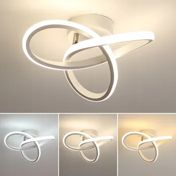 Nepravidelný Stropní Svítidlo GOECO 25 x 10 cm, bílý