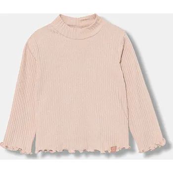 Oblečení a móda Dětské tričko s dlouhým rukávem United Colors of Benetton 3F1AG10JT.P.seasonal růžová 03X, vel. 90