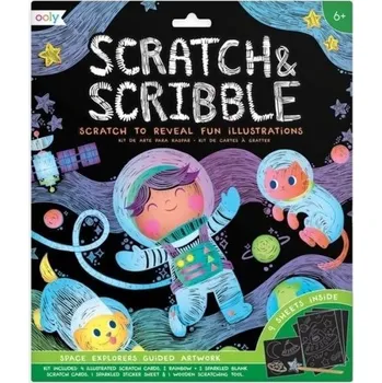 Obraz Ooly Stírací obrázky Vesmírní objevitelé