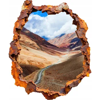 Obraz Samolepící Samolepka Na Stěnu Do Domu 3D Efekt 66x80 cm Horská Krajina