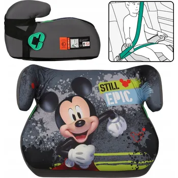 Autosedačka Myšák Mickey Sedátko s PÁSEM autosedačka PODSEDÁK 125-150 cm