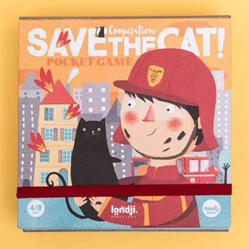 Desková hra LONDJI Kapesní hra Zachraňte kočku
