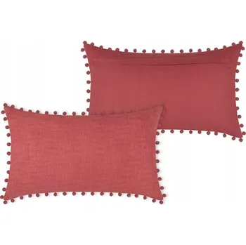 Polštář Dekorativní Polštář SANCHEZ 30x50 polštář bambule s vložkou GLAMOUR