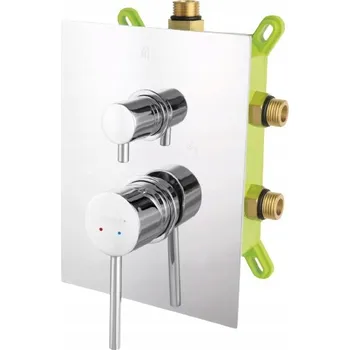 Vodovodní baterie Sprchová baterie Ferro FIESTA stříbrná