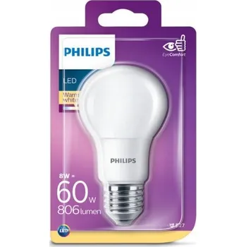 Žárovka LED žárovka Philips E27 806lm A+