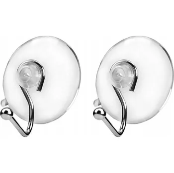 Držák na ručník Háček s přísavkou Galicja stříbrný