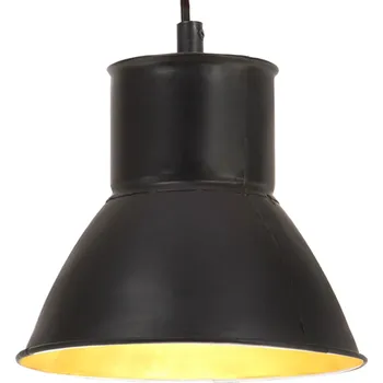 Závěsné svítidlo 25 W černé kulaté 17 cm E27 - 8720286024577