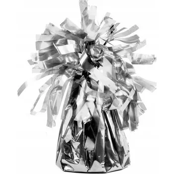 Balónek Závaží fóliové na balónky PartyDeco stříbrné