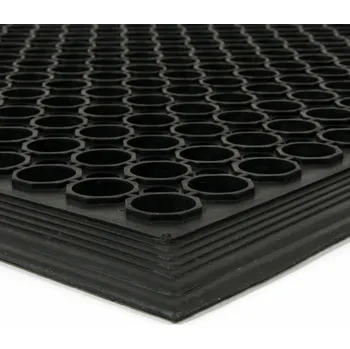 Gumová vstupní rohož s obvodovou hranou Dirt Catcher - 150 x 90 x 1,4 cm