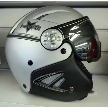 HMR H1 Evo chrome + štít TOP XS