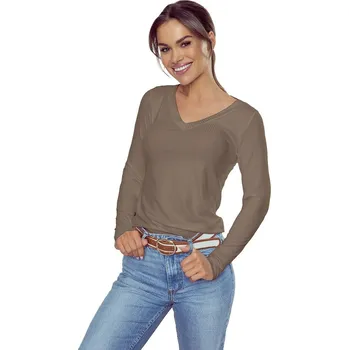 Dámské tričko TRIČKO ELEONOR ACTIVIE Káva S