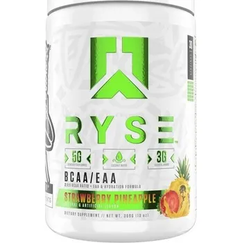 Aminokyselina RYSE Aminokyseliny BCAA + EAA Jahoda Ananas Prášek 369g